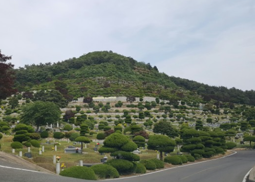 군산시공설묘지 시설 사진