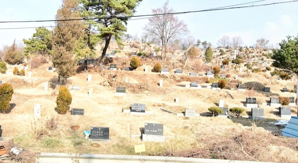 인천기독교장로회묘지 시설 사진