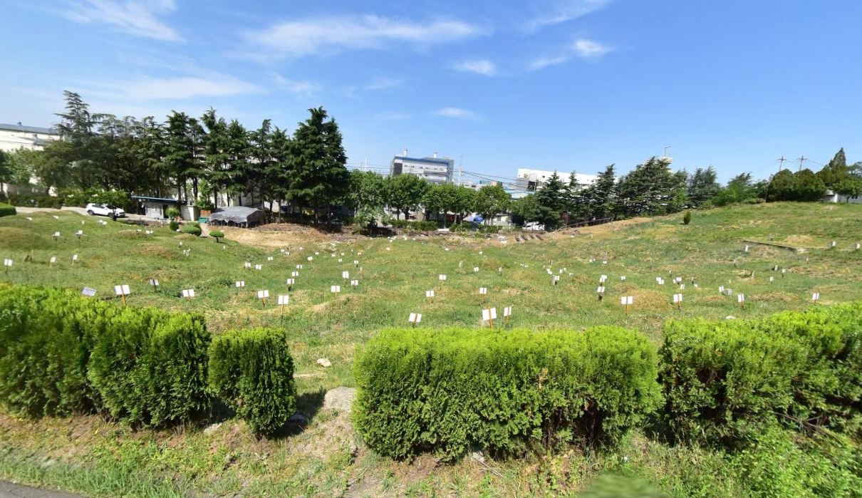 성서공동묘지 시설 사진