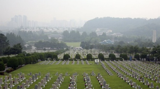 신서면공설묘지 시설 사진