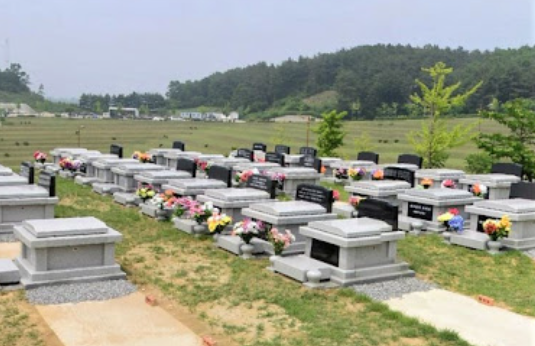 화산연정공설묘지 시설 사진
