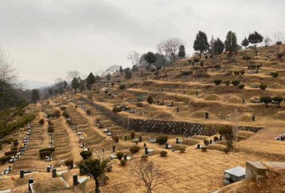 구미시옥계공설묘지(만장) 시설 사진