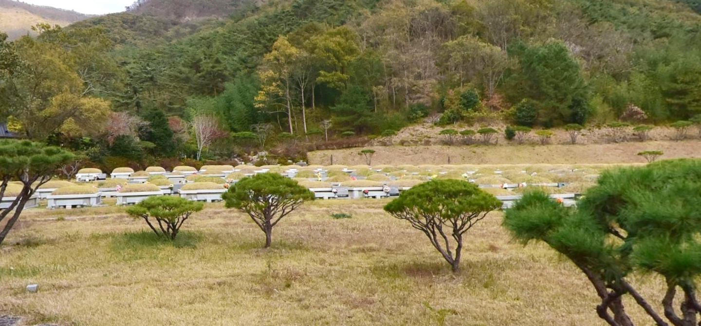 칠량자연공원묘원 시설 사진