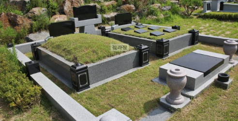 통일촌공설묘지 시설 사진