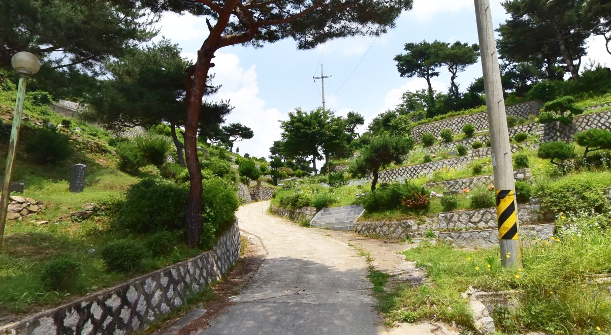 천주교길음동성당 묘원 시설 사진