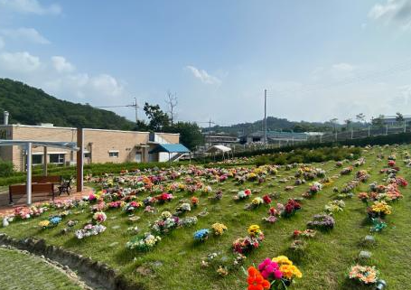광석리공설묘지 시설 사진