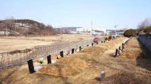 가산면 제3공설묘지 시설 사진