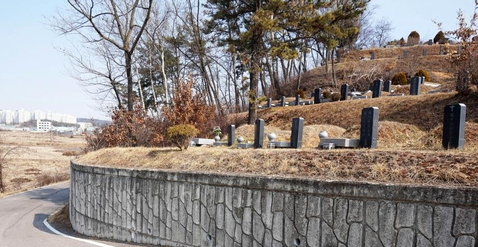 가산면 제4공설묘지 시설 사진