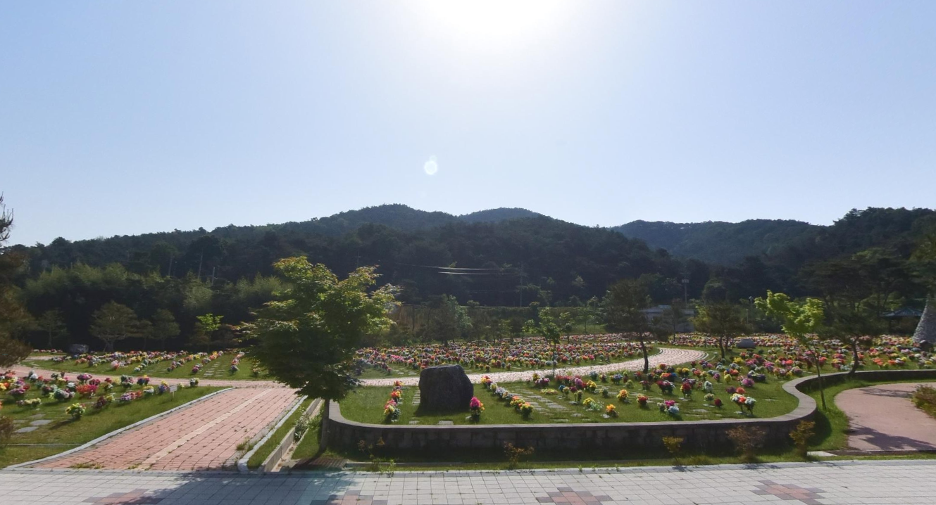 서남권추모공원 자연장지 시설 사진