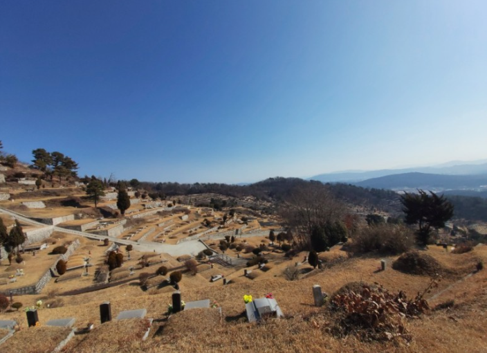 서울신흥교회 하늘계단수목장 시설 사진