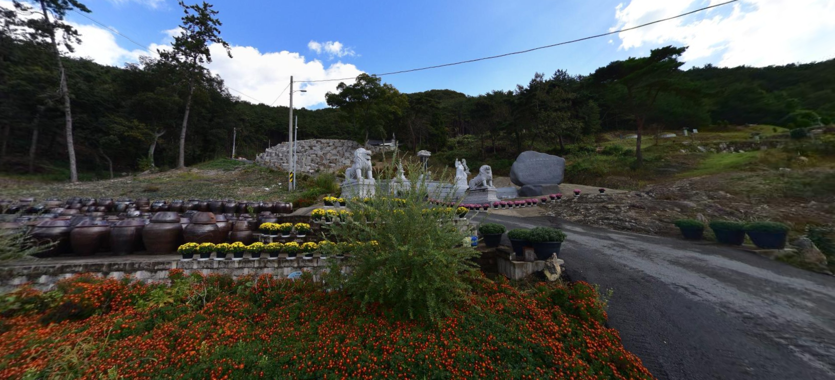 실상산문종실상선원자연장 시설 사진