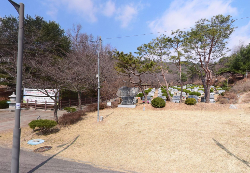 대전추모공원 가족묘원(봉안) 시설 사진