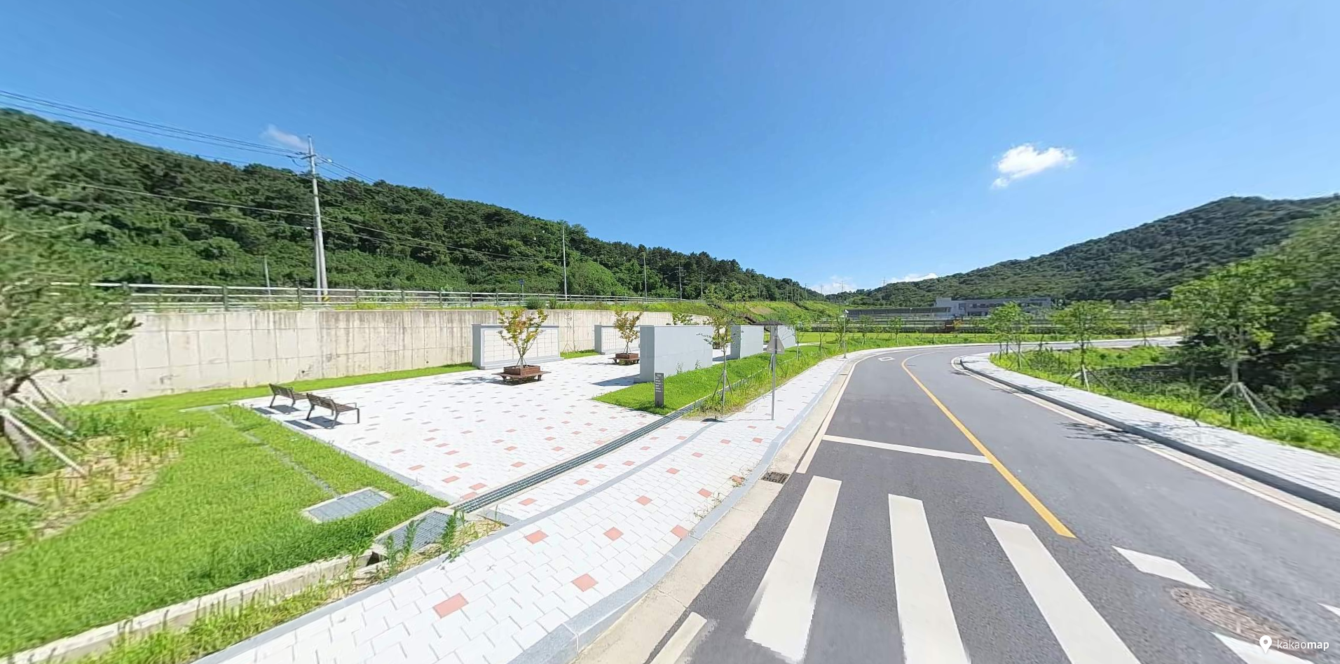 서남권추모공원 봉안담 시설 사진