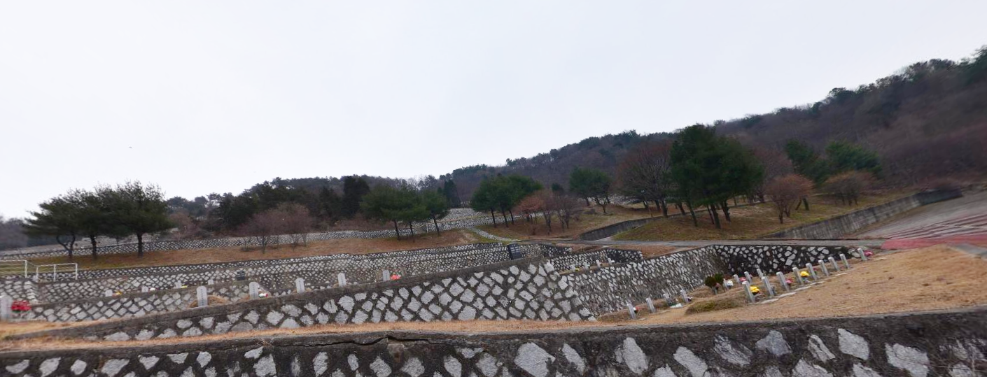 광양시립영세공원 묘지 시설 사진